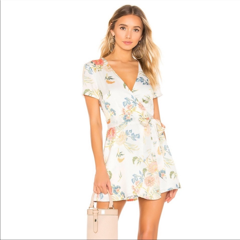 Superdown Maye Wrap Dress